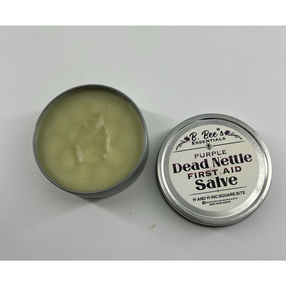 B Bee Essentials Purple Dead Nettle First Aid Salve Homeopathic Healthy Medicine